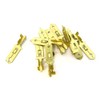 Male Locking Spade Terminal - 6.3mm - 10 Pack -