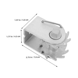 Sosoport 2pcs Electric Fence Strainer: Wire Strainer Heavy Duty Inline Ratchet Fence Wire Tensioner for Electric Farm