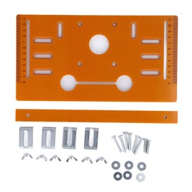 Cutting Machine Base Plate 28x15cm Cuttable 10cm 4 Inch Circular Saw Guide Bottom Plate for Woodworking