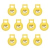 PATIKIL Plastic Cord Lock, 10 Pack Single Hole Toggle Stopper
