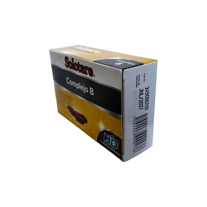 Complejo B, Vitamina C, Magnesio C/30 Pack 3 Pzs