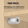 Self-Tapping Screw Shelf Brackets, Shelf Brackets, Shelf Brackets, Shelf Holders