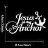 Jesus is My Anchor Funny Car Sticker for Window Bumper