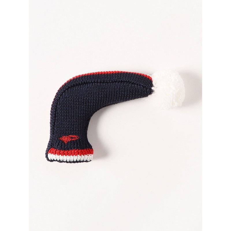 Beams Golf 81040137833 Knit Putter Cover 2 (Pin Type), navy
