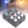 Distortion Guitar Pedal Heavy Metal Instrument Accessory with Corrosion Resistant
