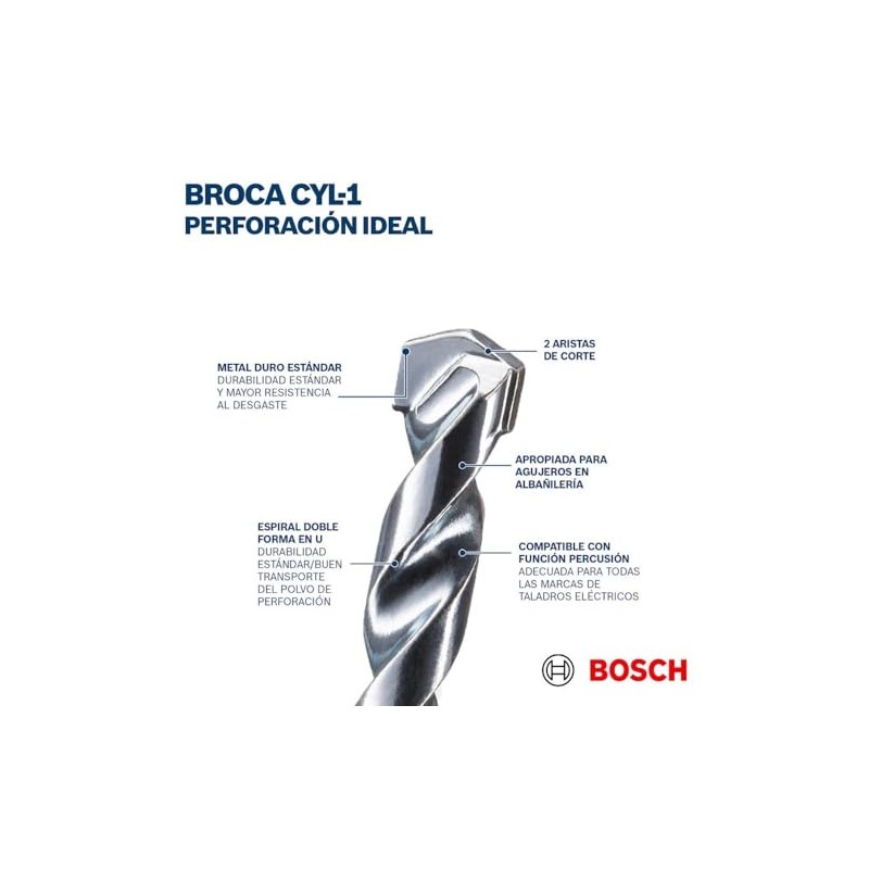 Bosch 2608590127 Brocas CYL-1