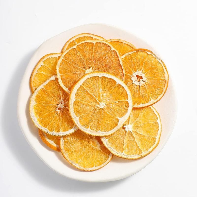 ULTHMOK 5oz Dried Orange Slices Dehydrated Dry Oranges Natural &