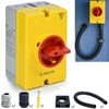 20 Disconnect Switch Box Outdoor, Isolator Switch, 4 Pole, IP66