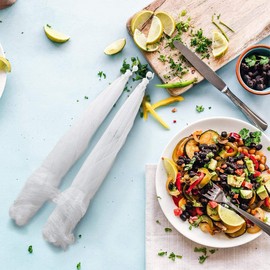 2 Pack Pop-Up Mesh Food Covers, 17 Inches Umbrella-Style Folding Mesh Food Cover Picnic Dome, Food Protector Tent Keep Out Flies, Bugs, Mosquitoes