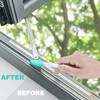 Lumkew Small Cleaning Brush Tight Spaces, 8pcs Crevice Cleaning Brushes