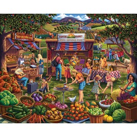 Dowdle Jigsaw Puzzle - Farmers Market 500 Piece