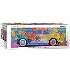 EuroGraphics Volkswagon Beetle Splash Panormaic 1000-Piece Puzzle