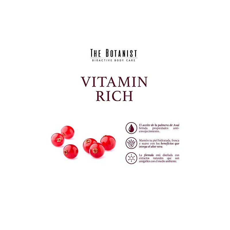 THE BOTANIST - Gel de Baño Power Berries 400 ml