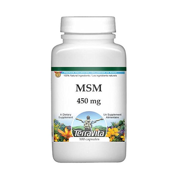 MSM - 450 mg (100 Capsules, ZIN: 510649)