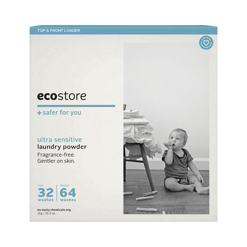 ecostore Laundry Powder - Ultra Sensitive, 2kg