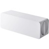 Yamazaki 5627 Magnetic Toothpaste Tube Holder, White, Approx. 3.5 x