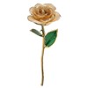Gold Rose 24K Gold Plated Rose Gift Ornament for Birthday