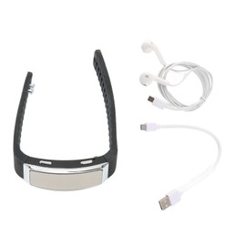 Recorder Watch HD Noise Reduction Voice Activated Rechargeable Music Player Recorder Wristband for Class Meeting Black 32GB