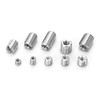 55Pcs Insert Nut Threaded M2 M2.5 M3 Stainless Steel Fastener