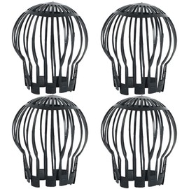 TKY Gutter Guard Filter Gutter Guard Net Garbage Leaves Clog Removal Set of 4