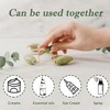OHYER Face Roller Face Massager Gua Sha Stone Jade Roller