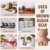 Sifri Art Brown Sugar Keeper 3D – Terracotta Clay Bear