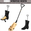 Unisex Pair of Professional Boot Stretcher Widener Shoe Stretcher,Wooden Cowboy