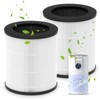 2 Pack M03 Replacement Filter Only Compatible with MOOKA M03
