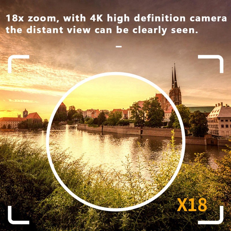 ASHATA Digital Video Camera, 4K Anti‑Shake High Definition Digital Video