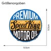 Finest-Folia Retro Vintage Sticker, Old School, Ace Cult, Rockabilly (R147-1