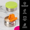 S'well Stainless Steel Condiment Container Set of Two, 2oz, Dragonfruit/Kiwi,