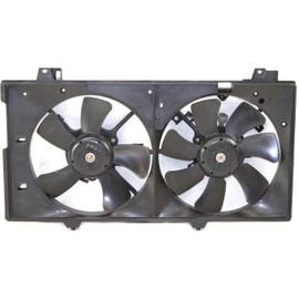 Partswich New Radiator Fan Shroud Assembly 2.3L For MAZDA 6 2003, 2004, 2005, 2006, 2007, 2008 Front Side MA3115127 L32115025L