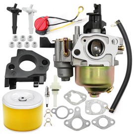 laffoonparts 16100-ZF6-V01 Carburetor Kit, Replacement for Honda GX340 GX390 11HP 13HP Engine, Replaces 16100-ZF6-V00 16100-ZF2-V00 16100-ZF2-V01