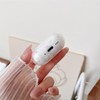 MINSCOSE Compatible with AirPods 4 Clear Case,Cute Flower Pattern Design