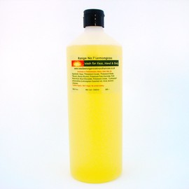 Hand & Body Wash, Shower Gel, Liquid Soap, Handmade. Vegan. Natural Skin Care (Lemongrass Wash, 1 Litre)