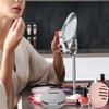 Caja de almacenamiento esponjas belleza silicona Fácil limpiar Portátil Diseño
