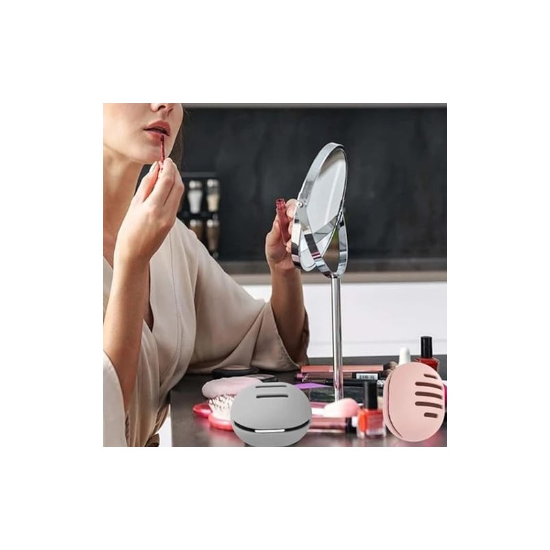 Caja de almacenamiento esponjas belleza silicona Fácil limpiar Portátil Diseño