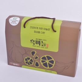 [Garlic farming. processing. sales] Good morning black garlic essence (using organic garlic), 30 pieces, 80ml / [마늘농사.가공.판매] 좋은아침 흑마늘진액(유기농 마늘사용), 30개, 80ml