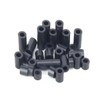 Black Nylon Spacers Standoff Plastic Washers M3,M4,M5,M6,M8,M10 lentgh 3mm to