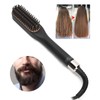 Electric Beard Straightening Comb Multifunctional Beard Straightener Brush for Men