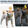 KFBGKKF Impermeable para Perro, Chaqueta de Lluvia Ajustable para Perro