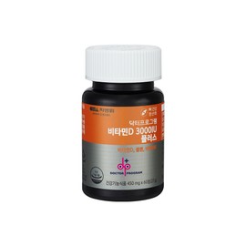 Cha Hospital Doctor Program Vitamin D 3000IU Plus Selenium Vitamin K 27g 60 tablets 3 pieces 60 tablets 3 pieces / 닥터프로그램 비타민D 3000IU 플러스 셀렌 비타민K 27g 60정 3개 60정  3개