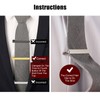 NSI 6 Pcs Tie Clips for Men Elegant Metal Necktie