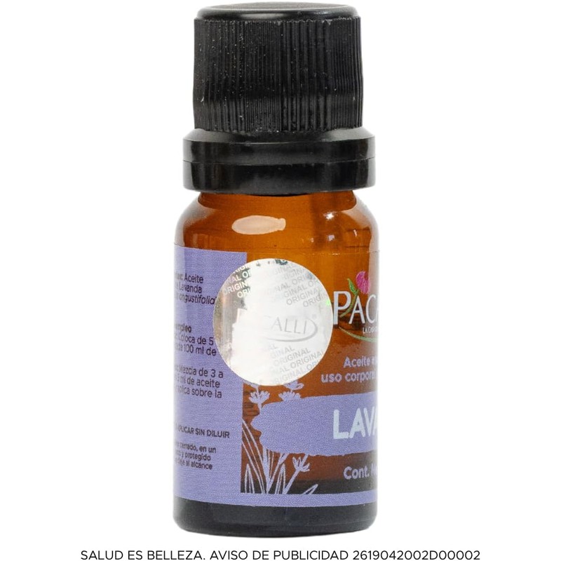 Aceite Esencial de Lavanda 100% Puro 10 ml Aroma Floral