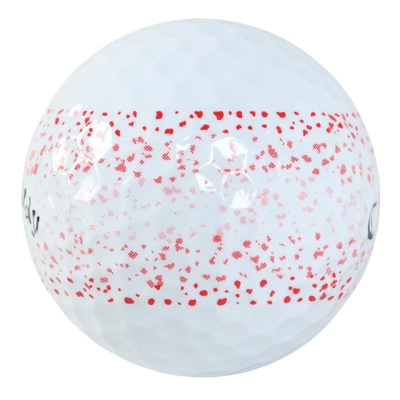 Callaway Golf Balls SUPERSFT 25 RED SPLATTER 3B SLEEVES (3