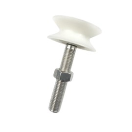 Baoblaze Cold Storage Sliding Door Upper Roller 304 Stainless Steel Stud Replacement Repair Tool Kit Roller Runner Sliding Door Pulley, Medium