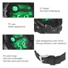 Men Dual Time Sports Watch Outdoor Waterproof PU Strap Digital