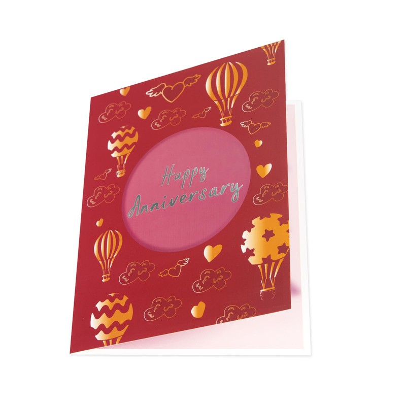 Della Stella anniversary Pop Up Card, 3D anniversary Greeting Card