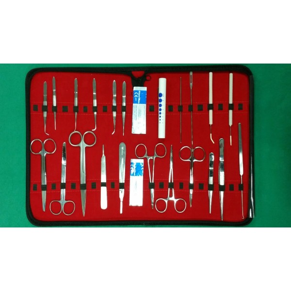 CynaMed USA 36 PC MEDICAL STUDENT DISSECTION KIT SURGICAL INSTRUMENT