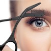 DINNAT Eyebrow Scissors with Comb, Facial Grooming Scissors Kit, Professional